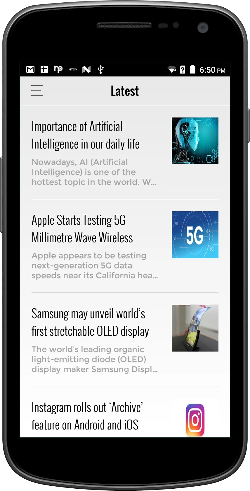 Tech World | Indus Appstore | Screenshot