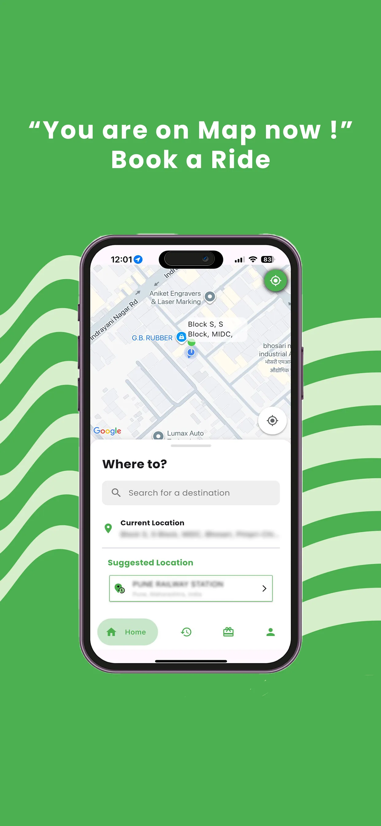 Aamcha Auto - Auto Booking App | Indus Appstore | Screenshot