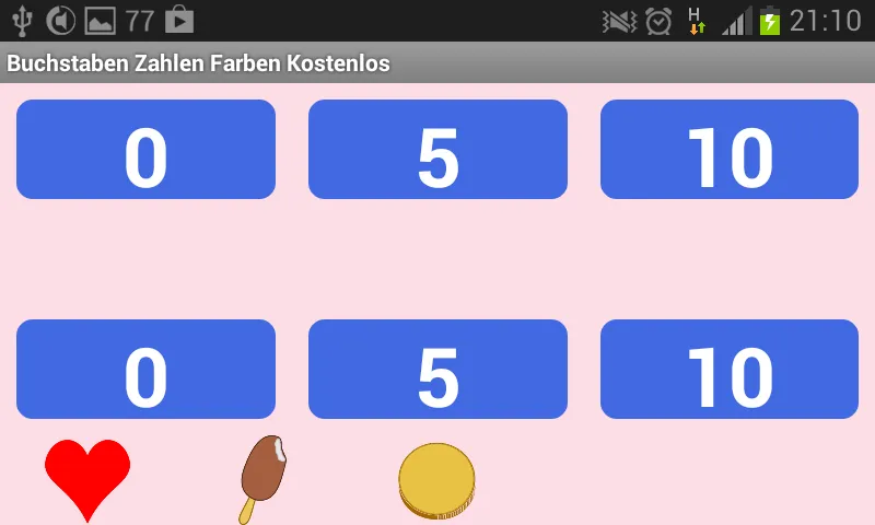 Buchstaben Zahlen Farben | Indus Appstore | Screenshot