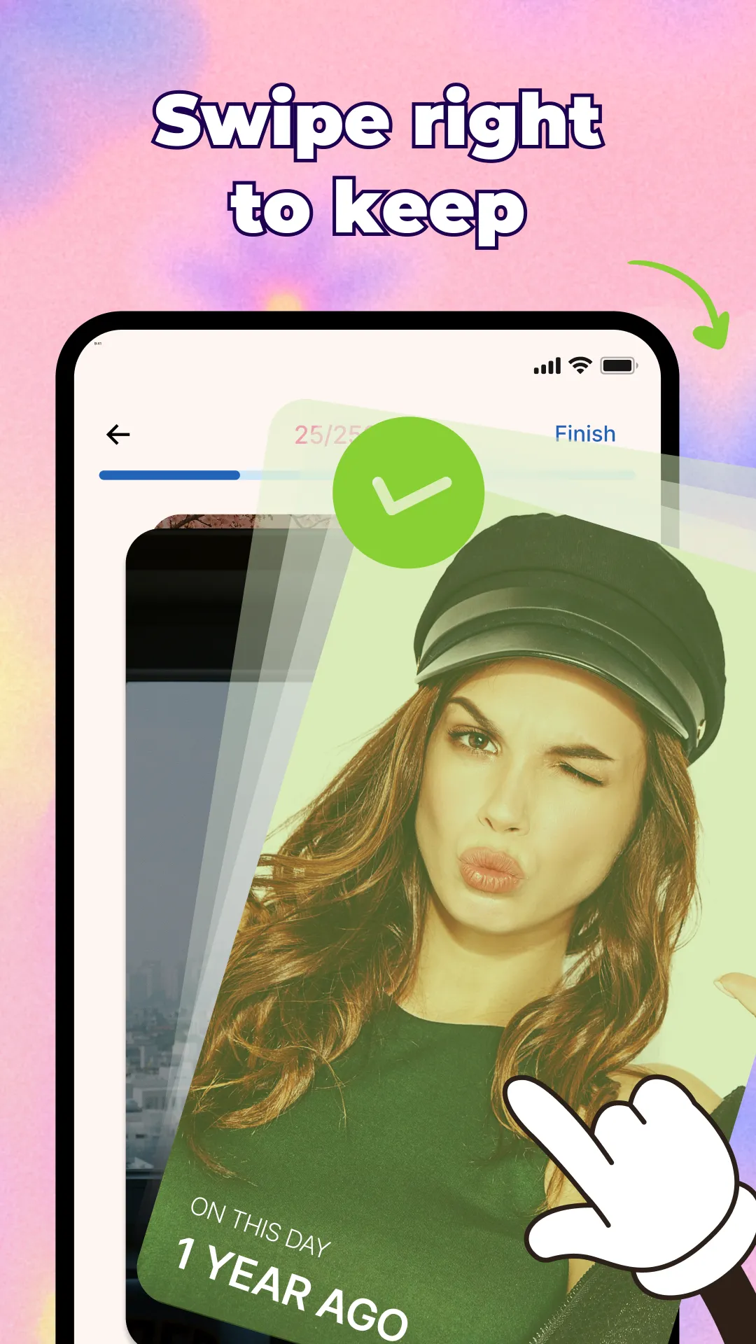 Swipe Photo Cleaner: Swipelit | Indus Appstore | Screenshot