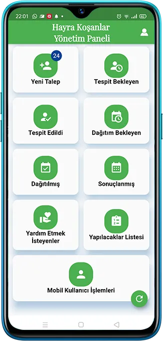 Hayra Koşanlar Derneği Yardım | Indus Appstore | Screenshot