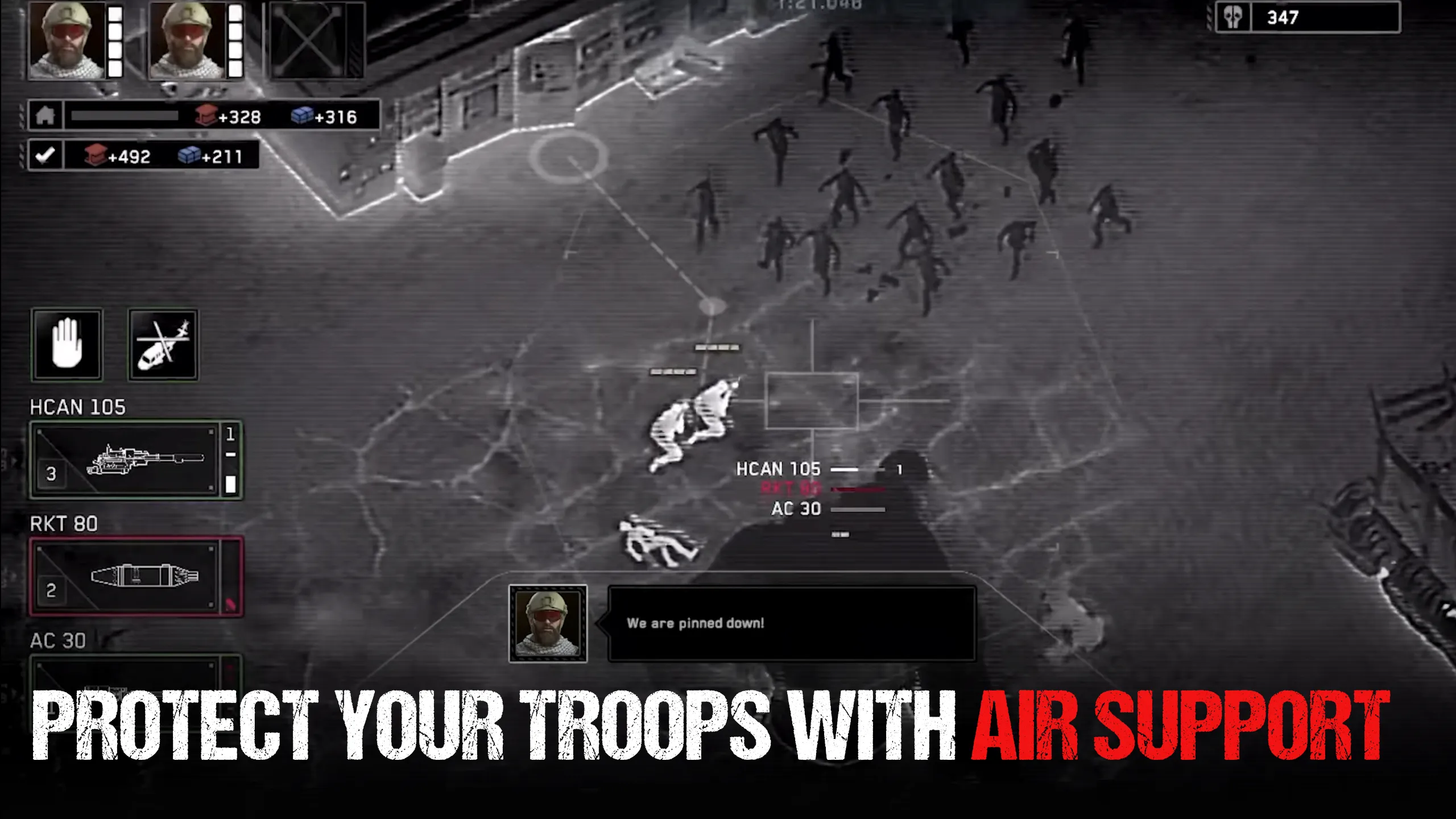 Zombie Gunship Survival: AC130 | Indus Appstore | Screenshot