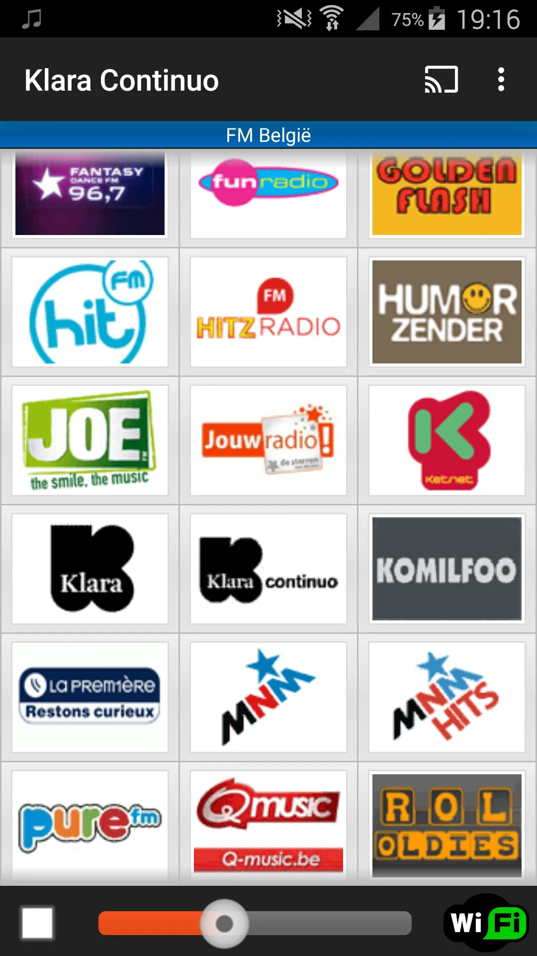 FM België | Indus Appstore | Screenshot