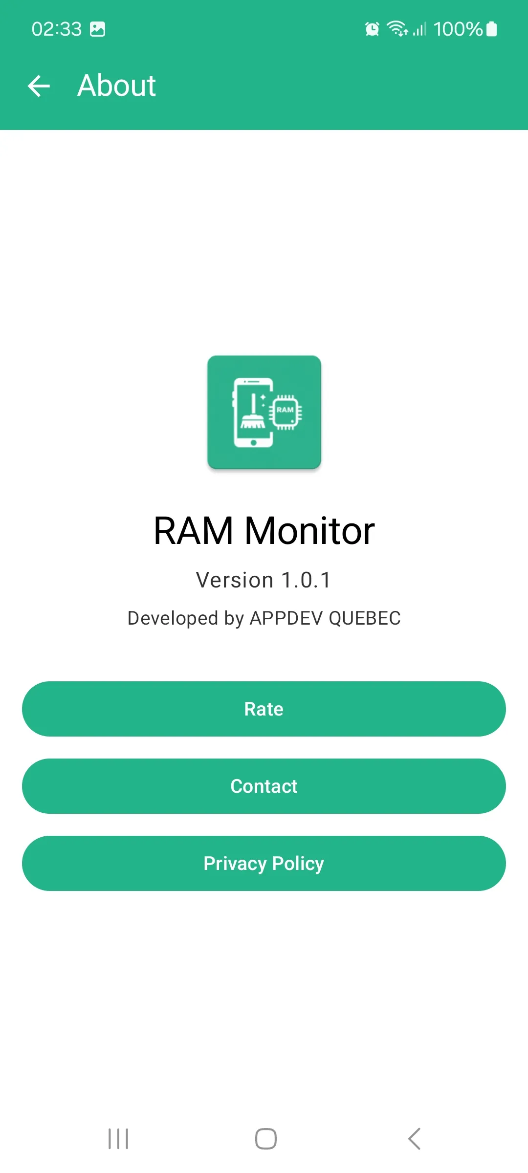 RAM Monitor Memory - Stop Apps | Indus Appstore | Screenshot