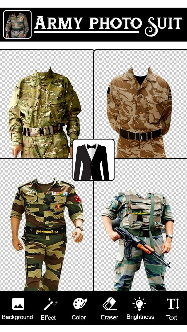 Army Suit Photo Editor | Indus Appstore | Screenshot
