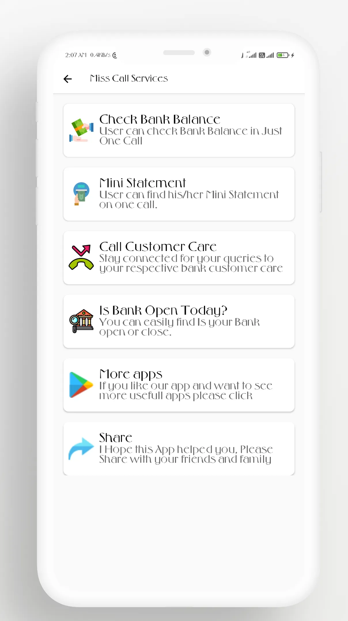 All Indian Bank Balance check | Indus Appstore | Screenshot
