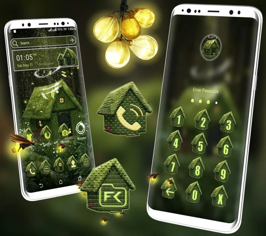 Forest  House Launcher Theme | Indus Appstore | Screenshot