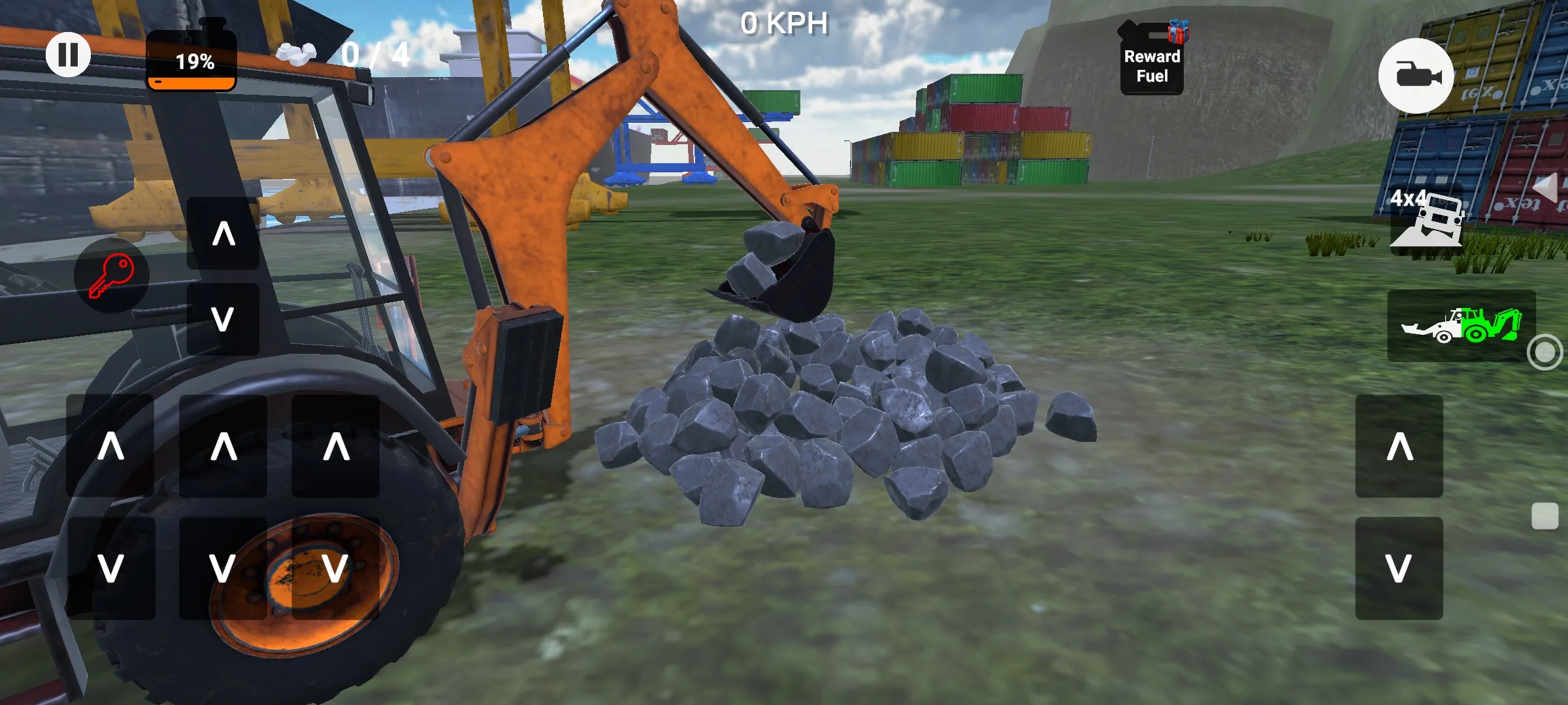 JCB Driving 3D | Indus Appstore | Screenshot