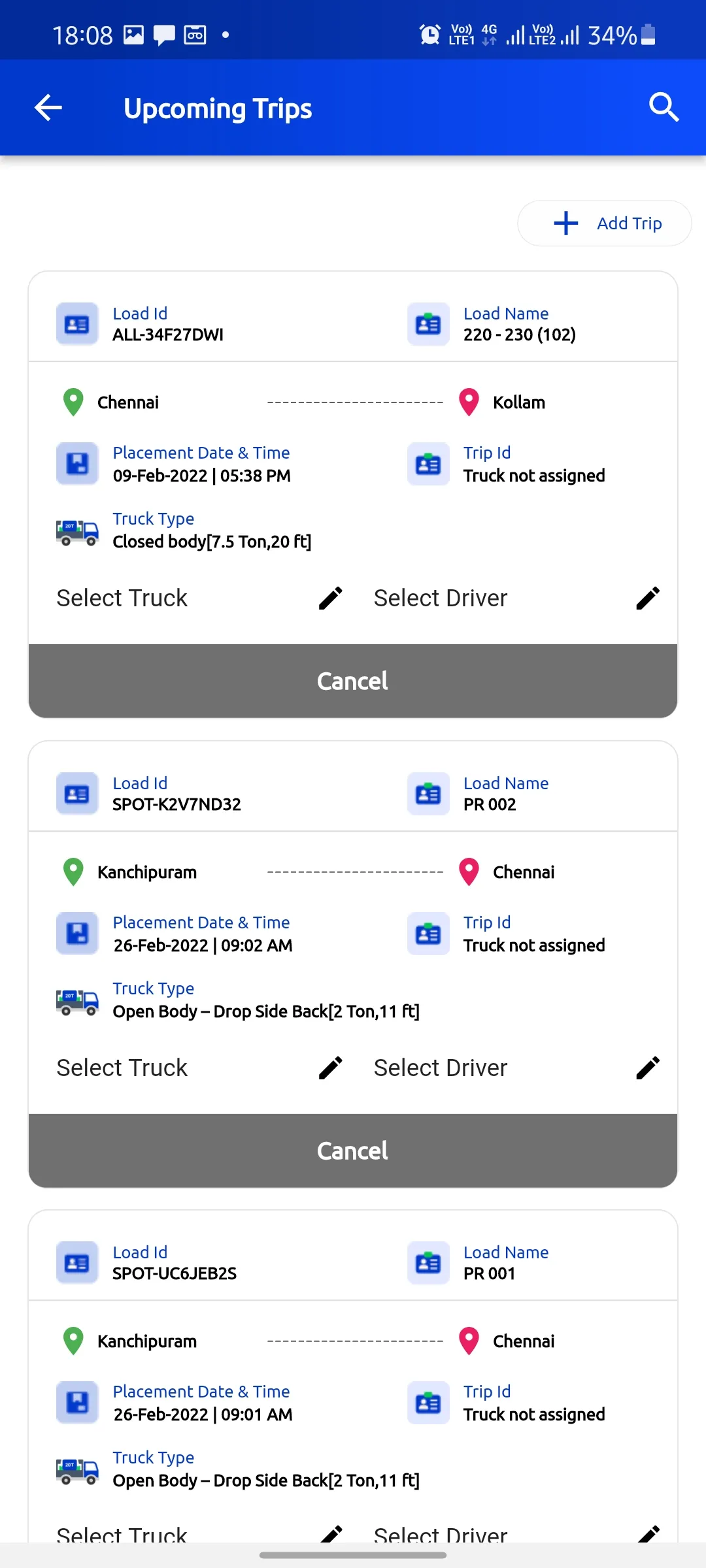 Gro: Online Truck Load Booking | Indus Appstore | Screenshot