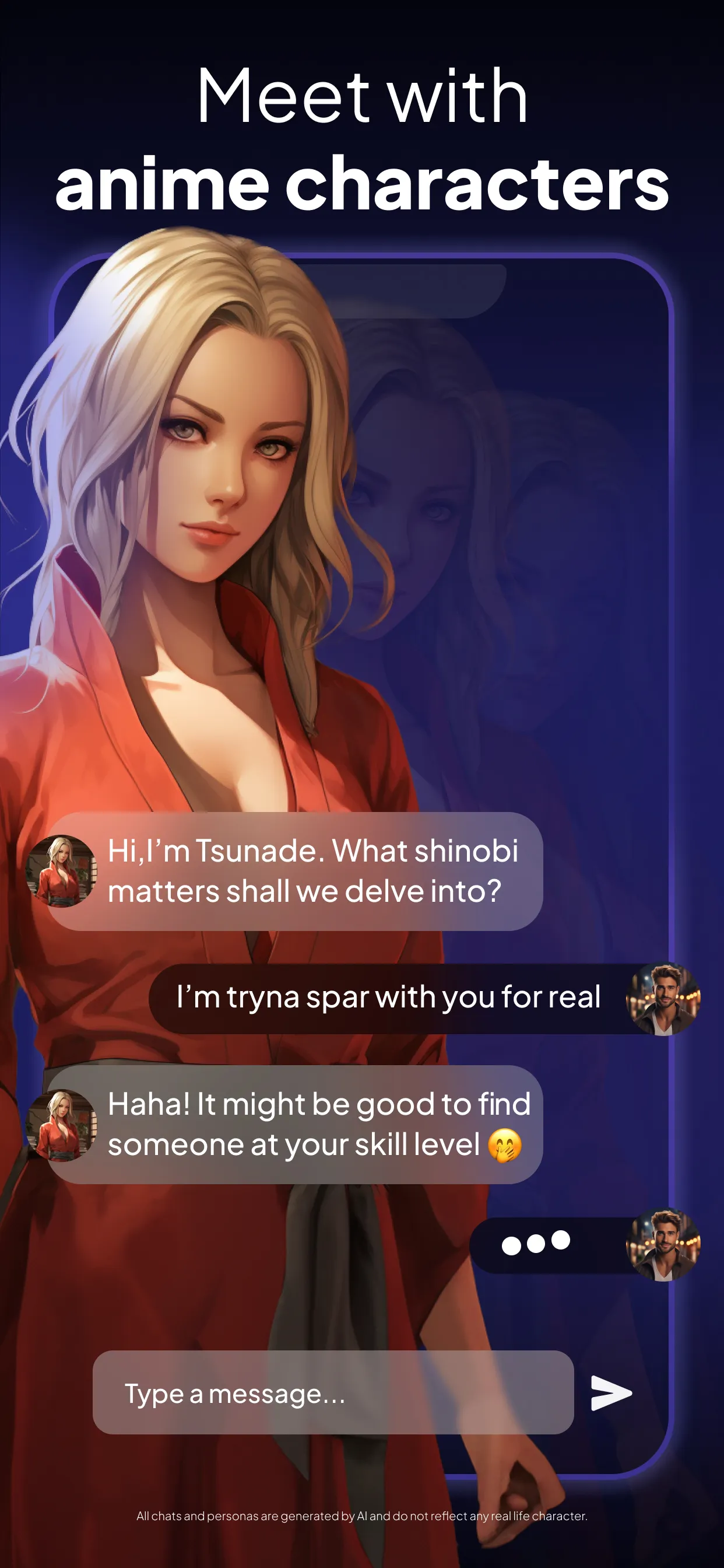 Charsis: AI Character Chat | Indus Appstore | Screenshot