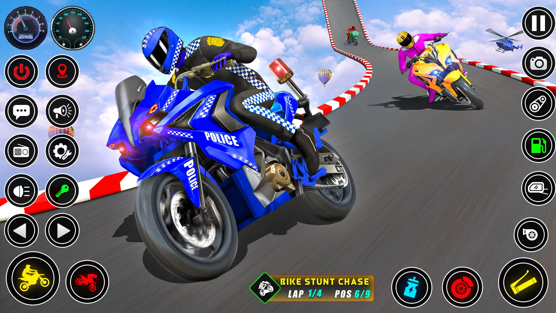 Police bike Stunt Bike Racing | Indus Appstore | Screenshot