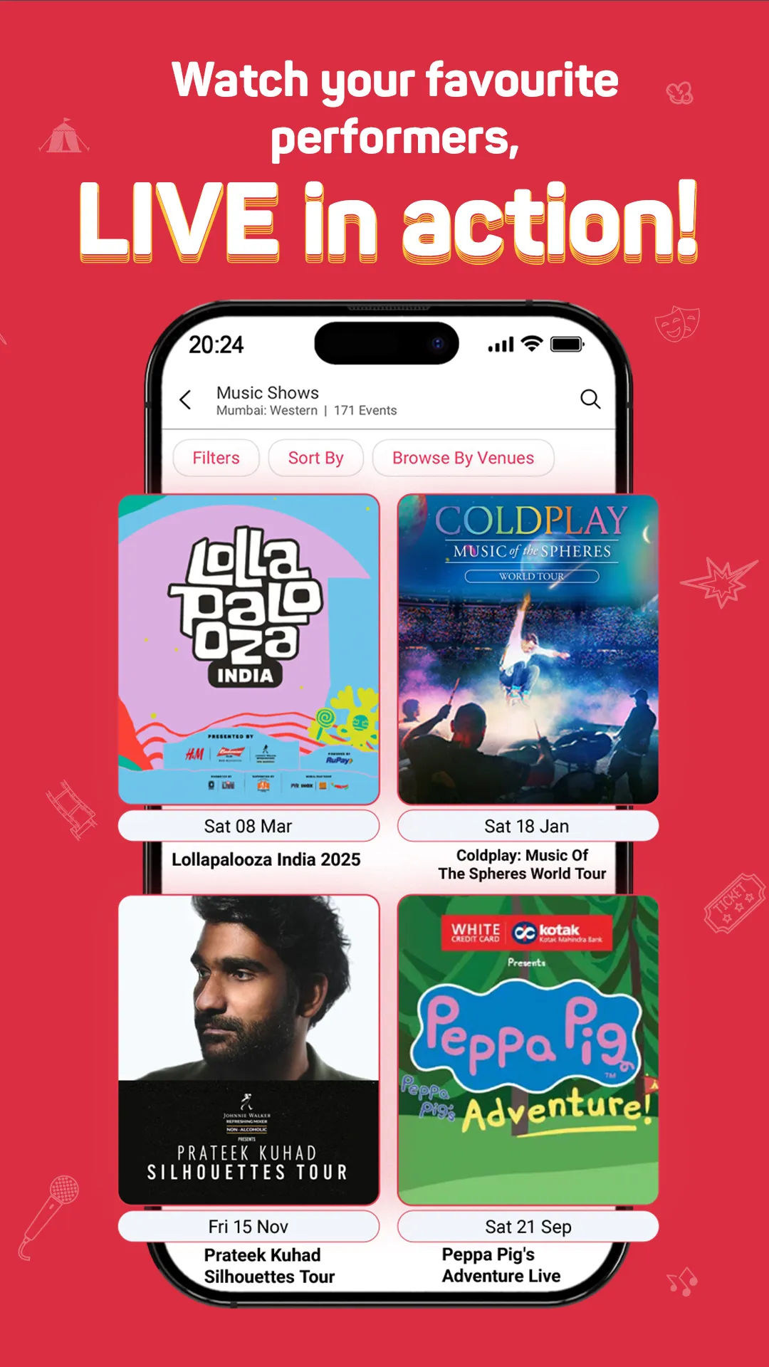 BookMyShow | Movies & Events | Indus Appstore | Screenshot