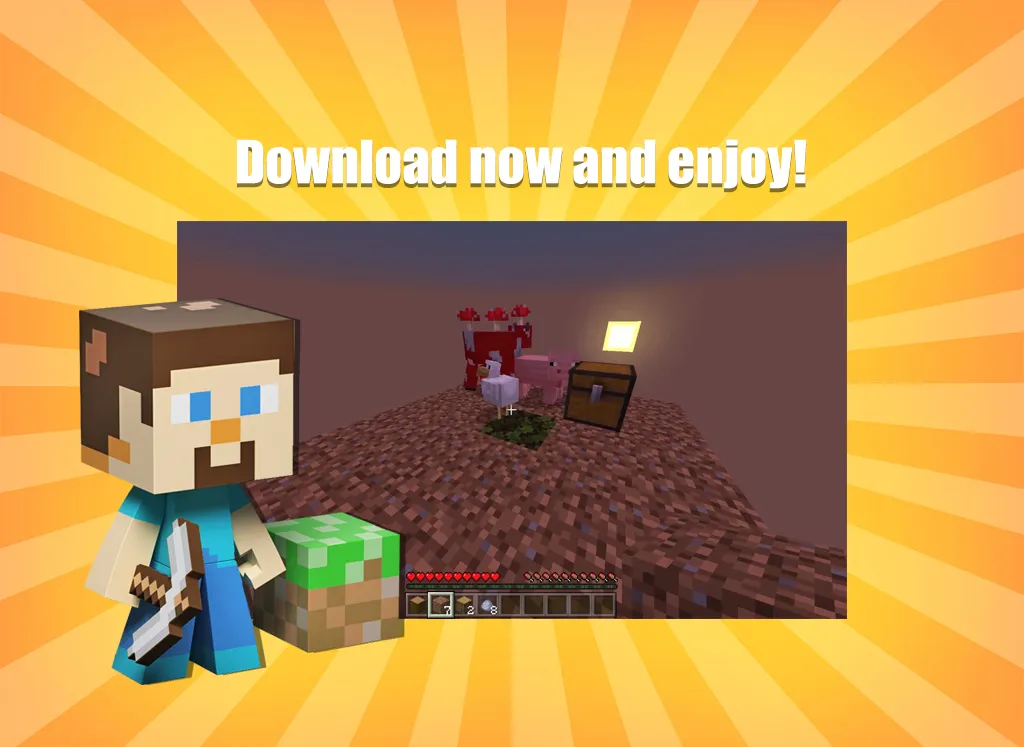 One Block Survival Map for Min | Indus Appstore | Screenshot