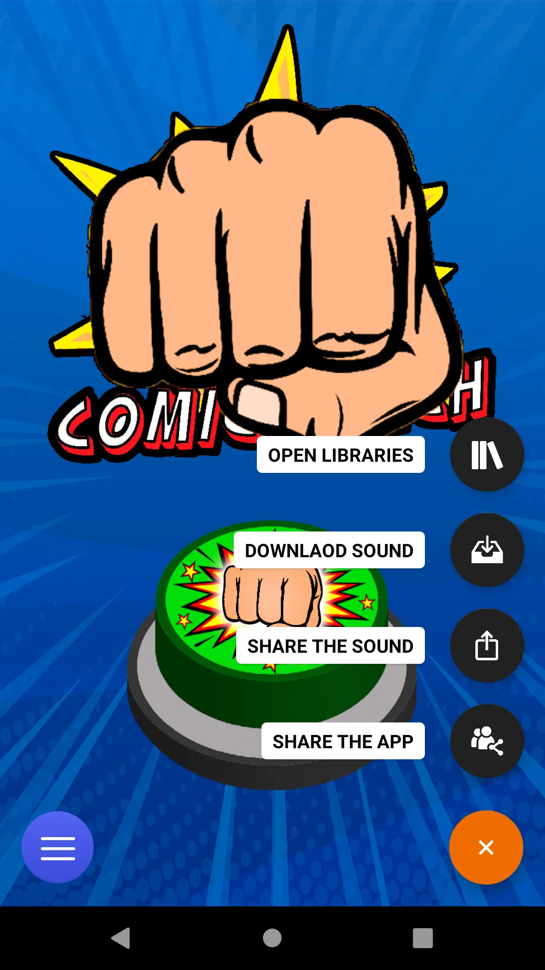 Punch Sound Effect Button | Indus Appstore | Screenshot