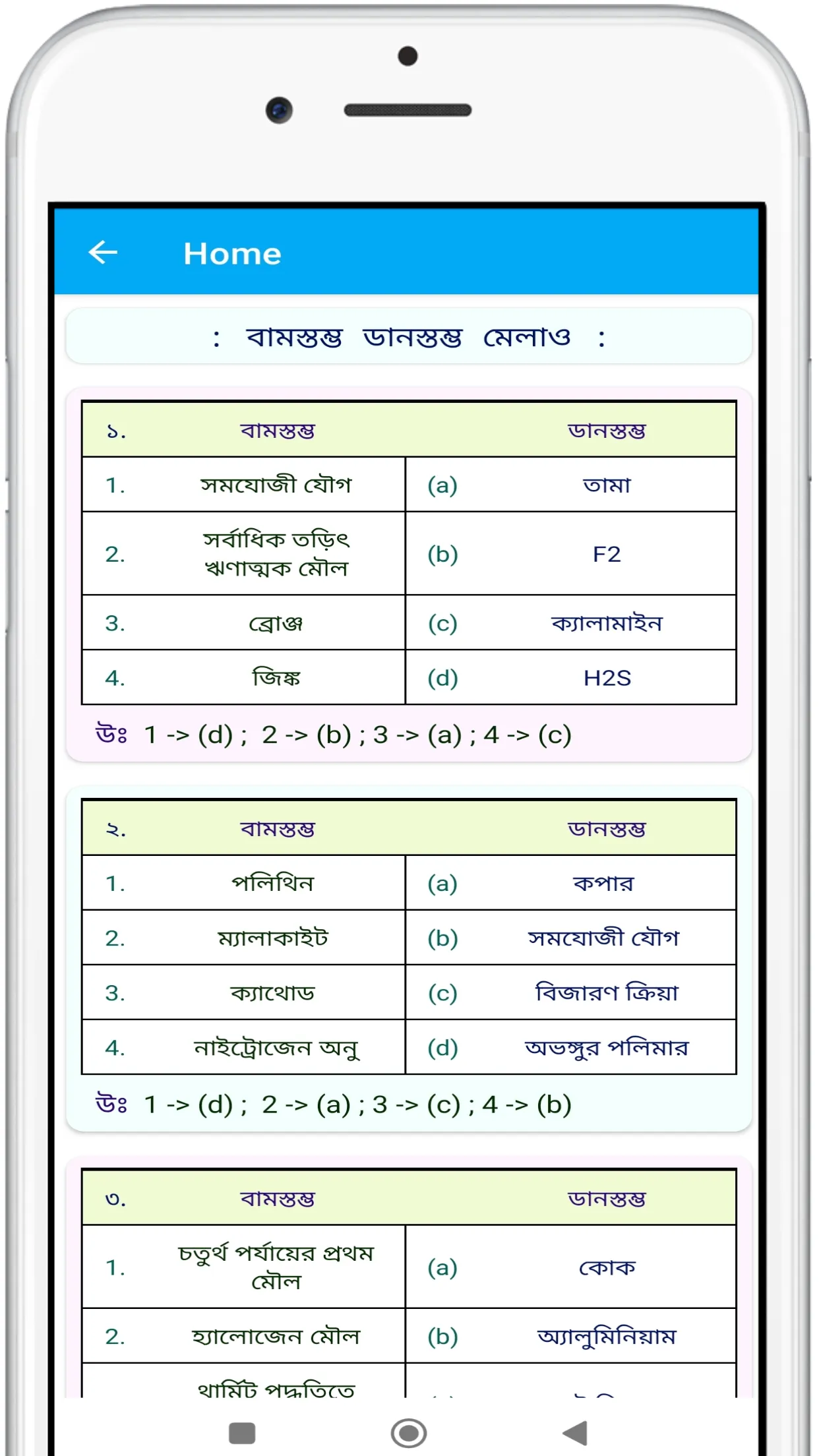 Physical Science - ভৌতবিজ্ঞান | Indus Appstore | Screenshot