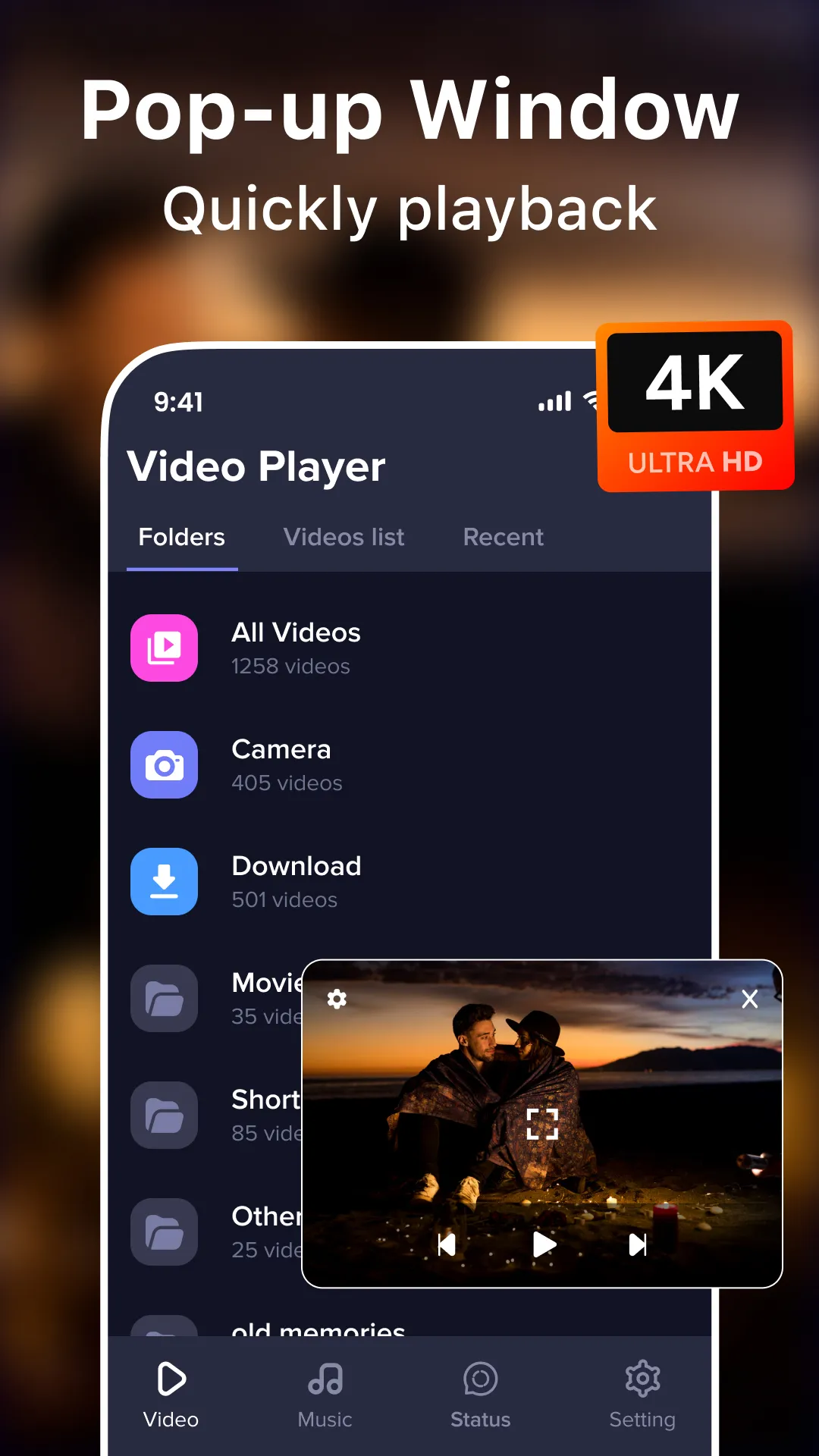 Video Player HD: Music Player | Indus Appstore | Screenshot