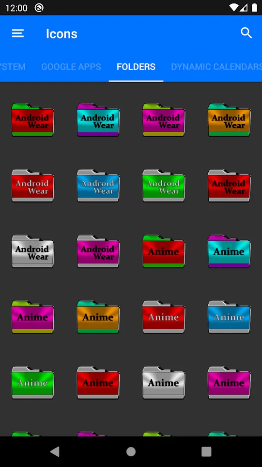 Colorful Nbg Icon Pack | Indus Appstore | Screenshot