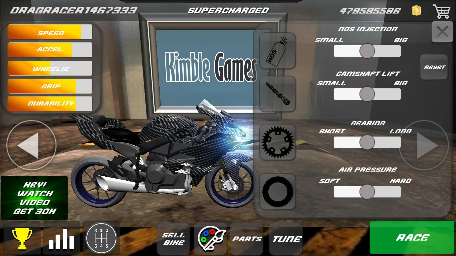 Drag bikes - Motorbike racing | Indus Appstore | Screenshot