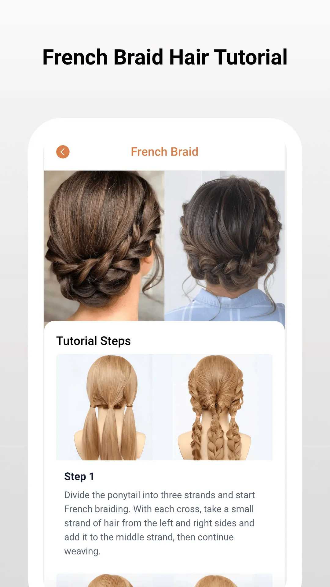 Girl beauty hairstyle - braid | Indus Appstore | Screenshot