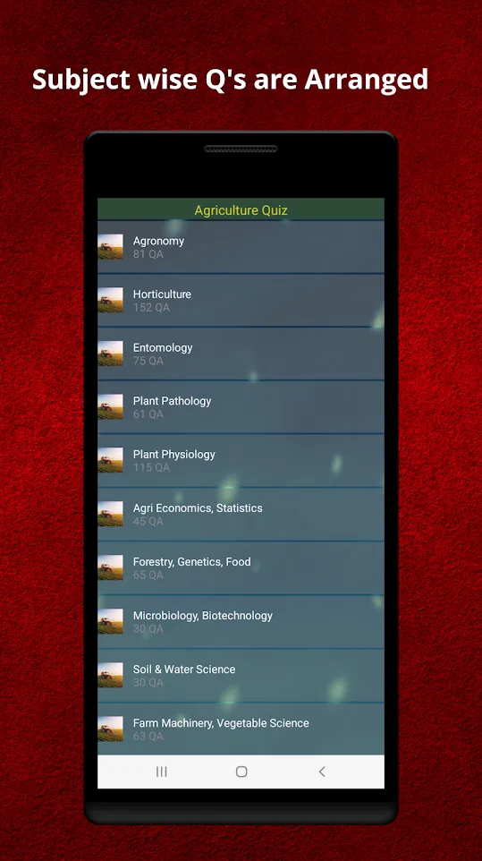 Agriculture Quiz | Indus Appstore | Screenshot