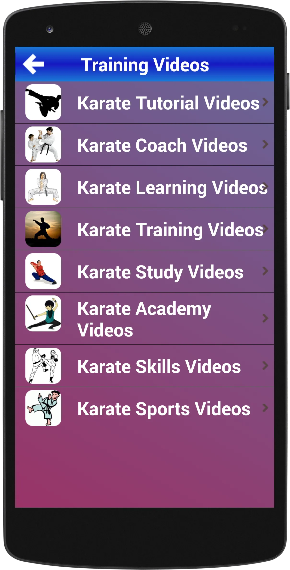 Karate Training | Indus Appstore | Screenshot