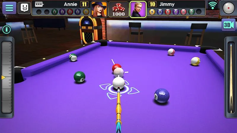 3D Pool Ball | Indus Appstore | Screenshot