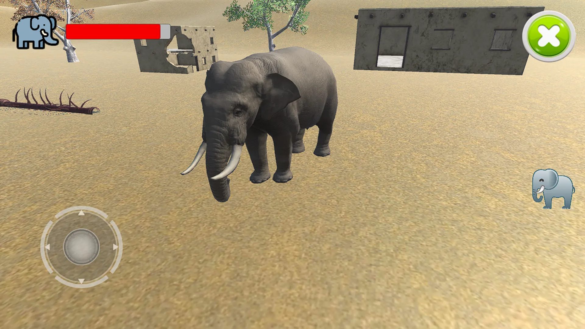 Elephant simulator | Indus Appstore | Screenshot