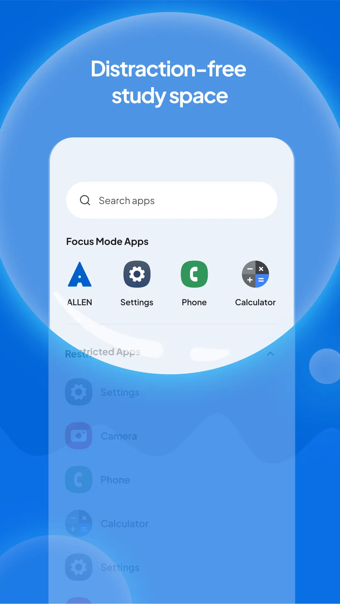ALLEN Focus Launcher | Indus Appstore | Screenshot