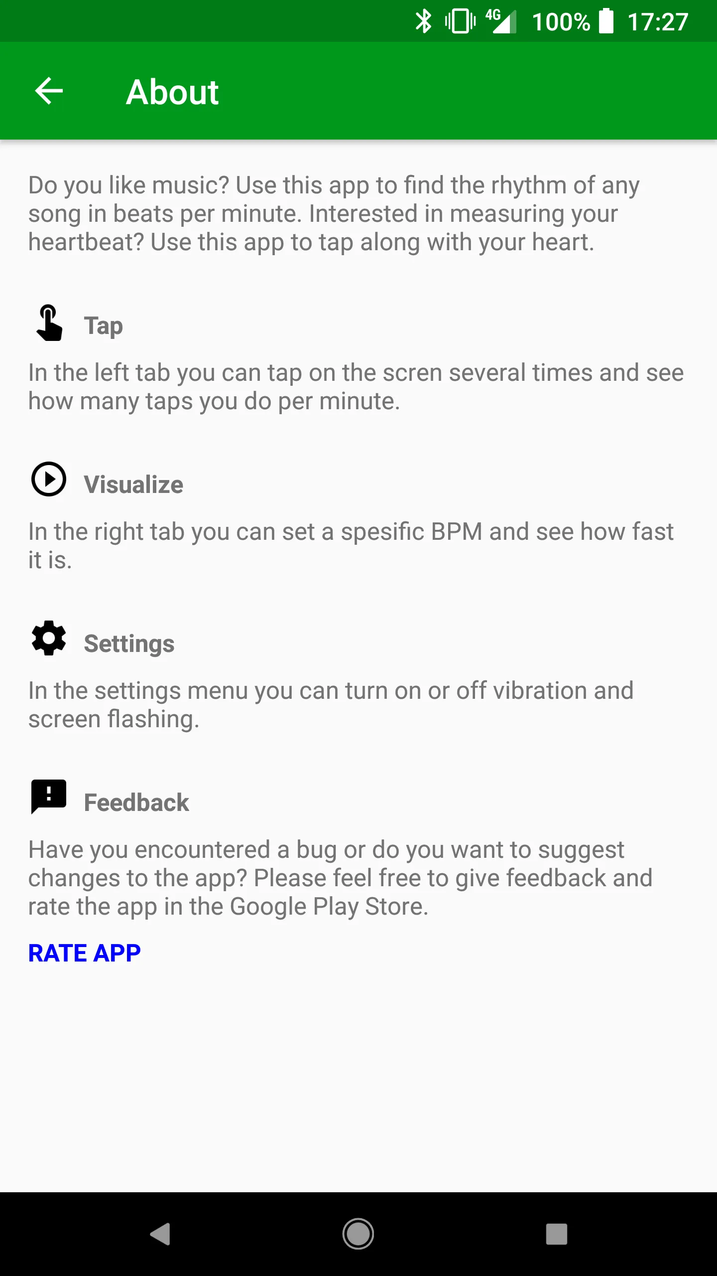 BPM Tapper & Metronome | Indus Appstore | Screenshot