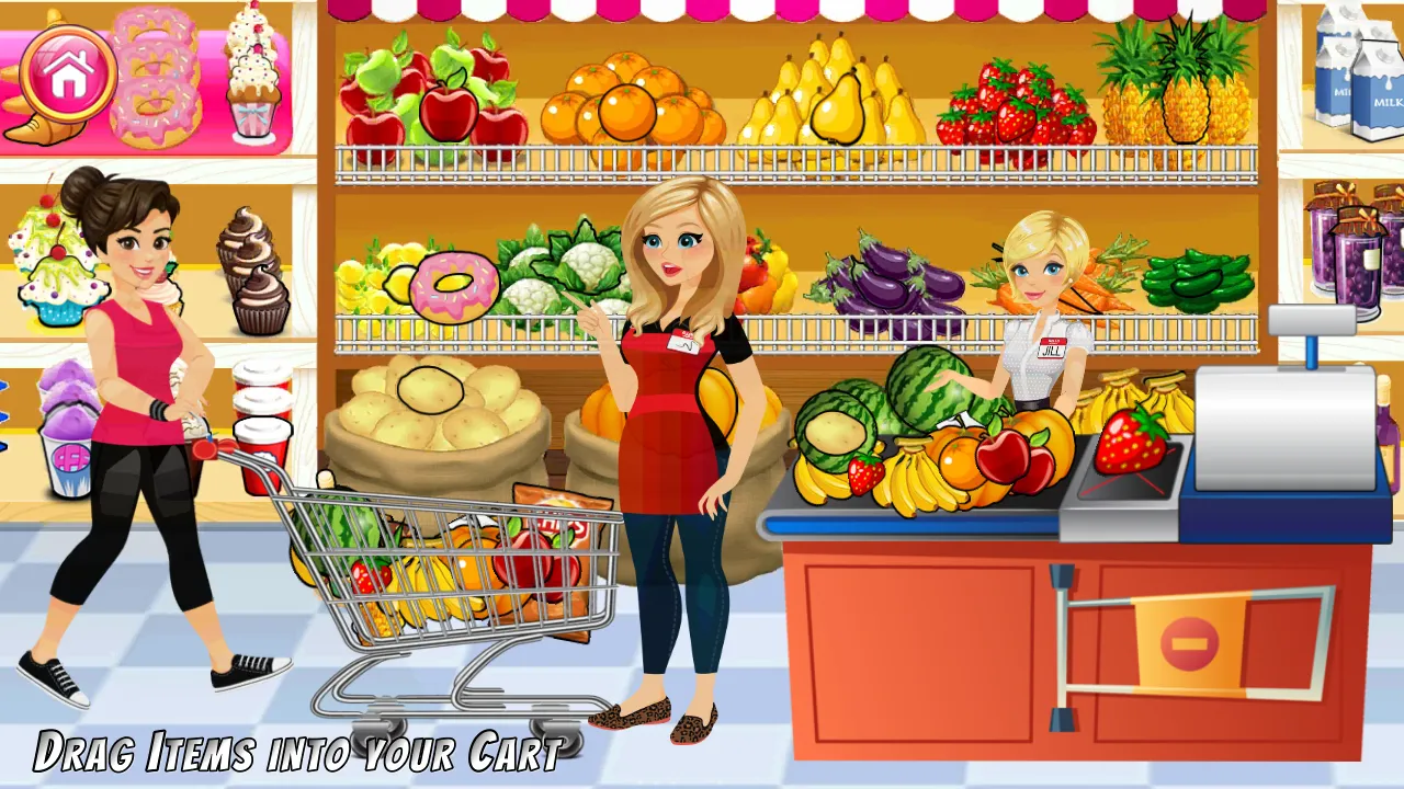 Supermarket Shopping Mall Game | Indus Appstore | Screenshot