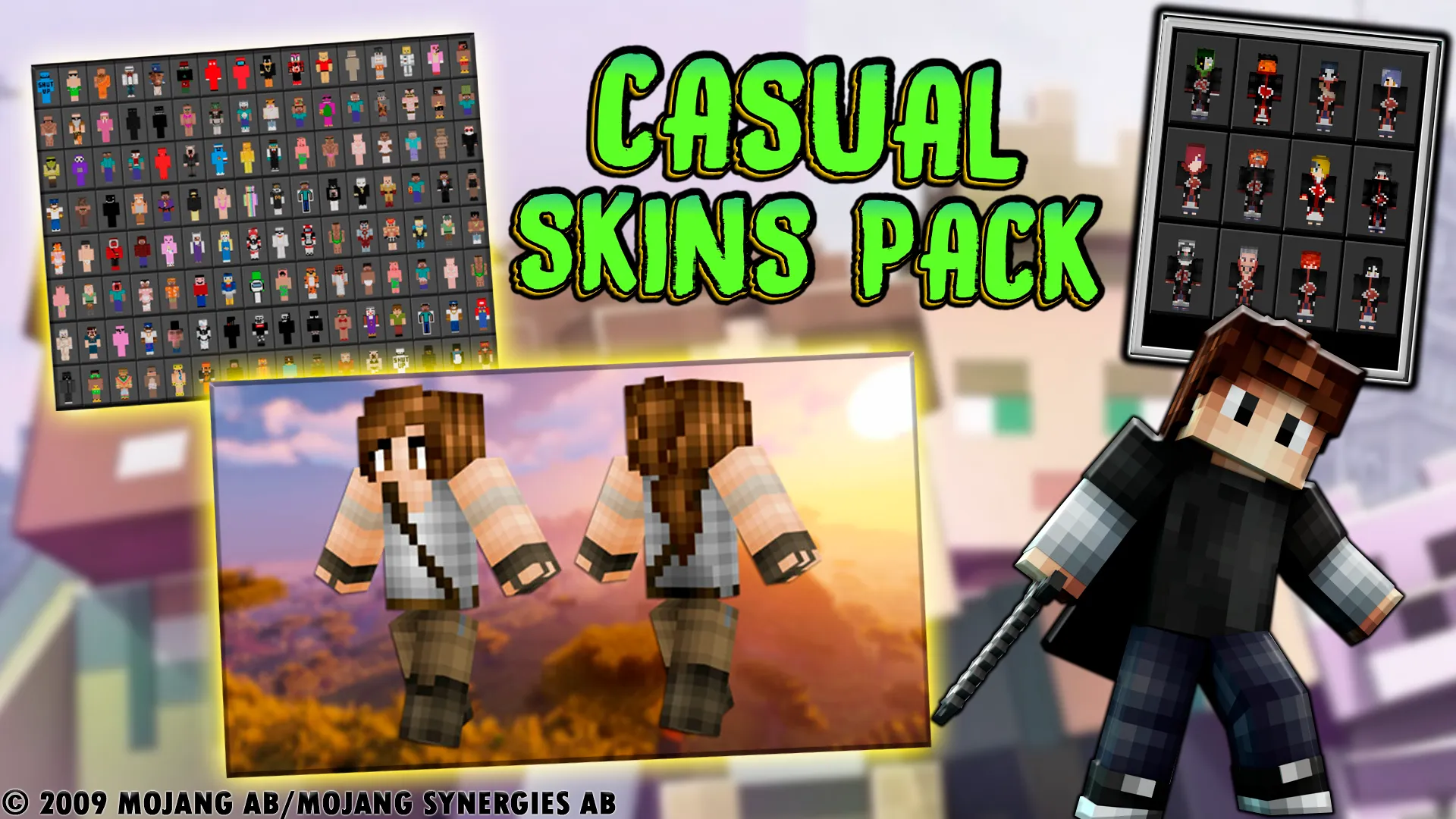 Casual Skins Pack Minecraft | Indus Appstore | Screenshot