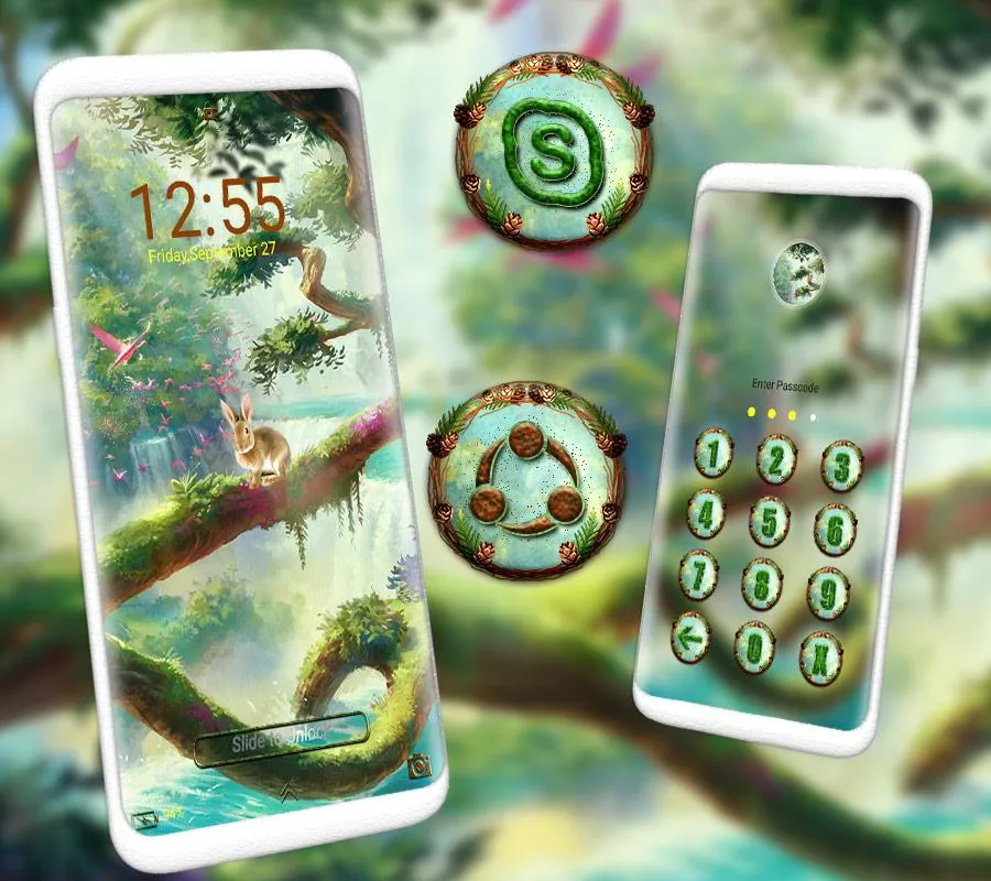 Dream Forest Launcher Theme | Indus Appstore | Screenshot