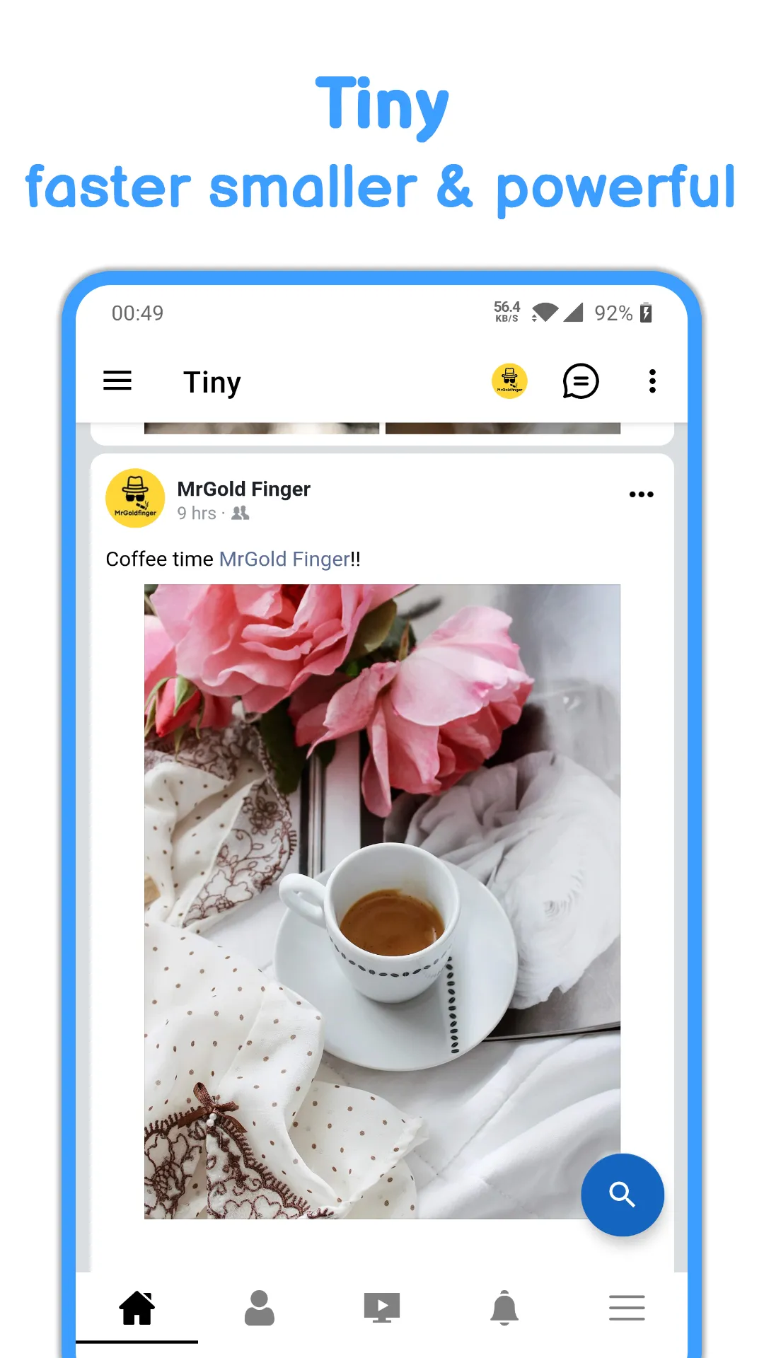 Tiny Social One - Tiny Chat | Indus Appstore | Screenshot