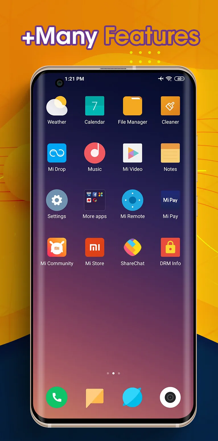 Xiaomi mi 11 Launcher, theme | Indus Appstore | Screenshot