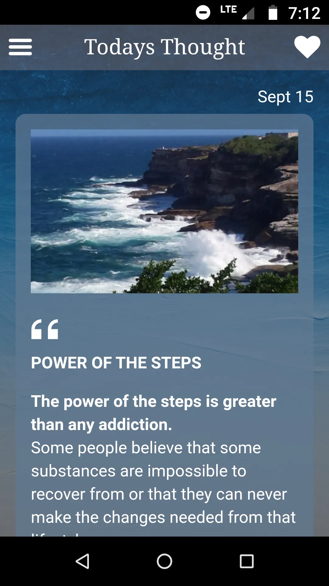 12 Step Meditations | Indus Appstore | Screenshot