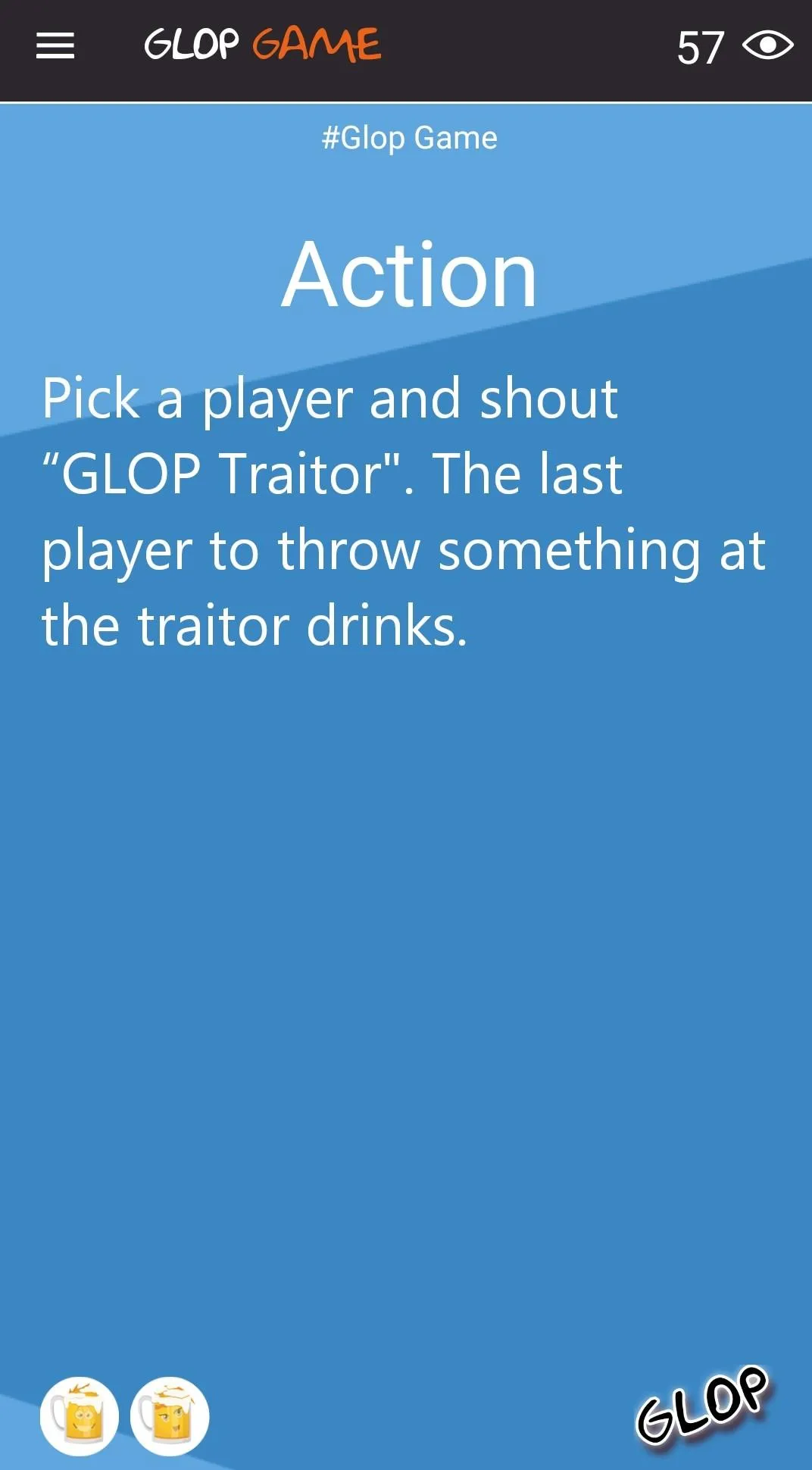 Drinking Card Game -  Glop | Indus Appstore | Screenshot