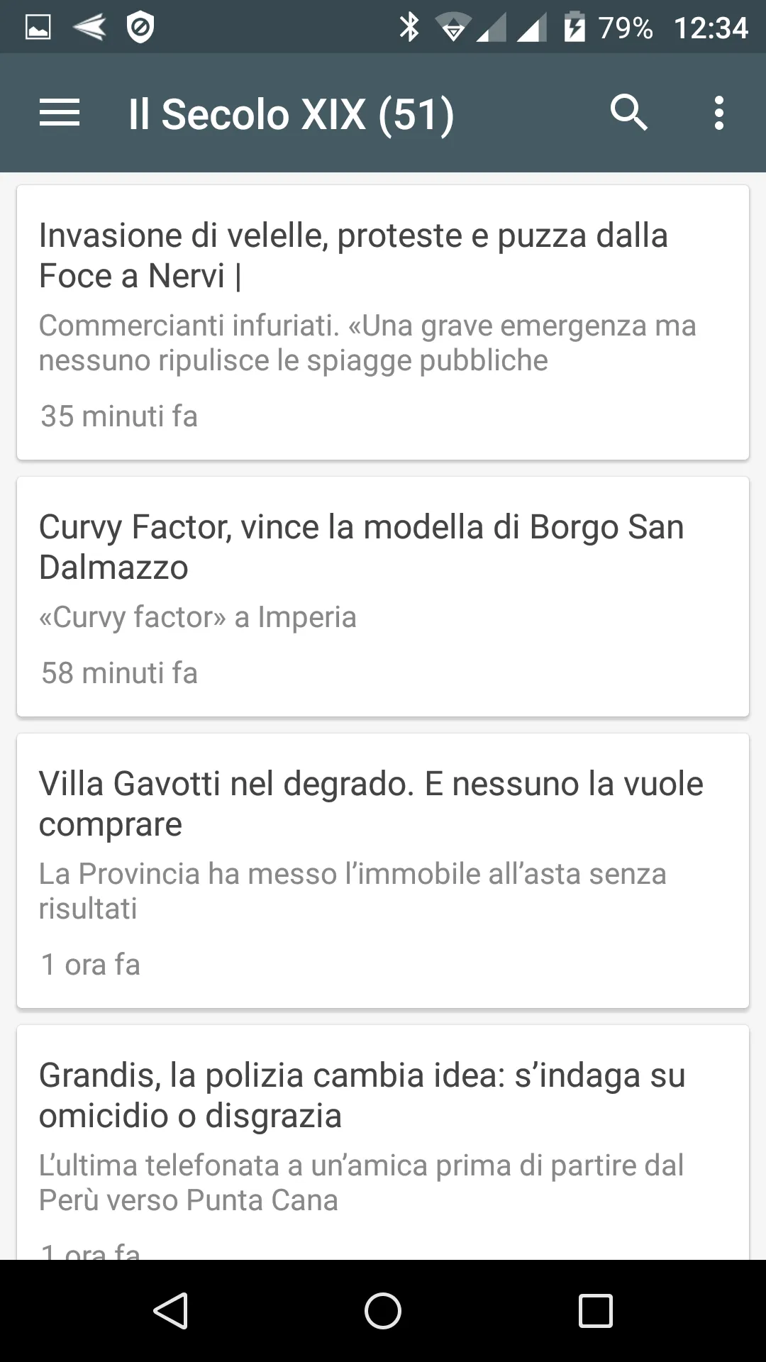 Liguria notizie locali | Indus Appstore | Screenshot