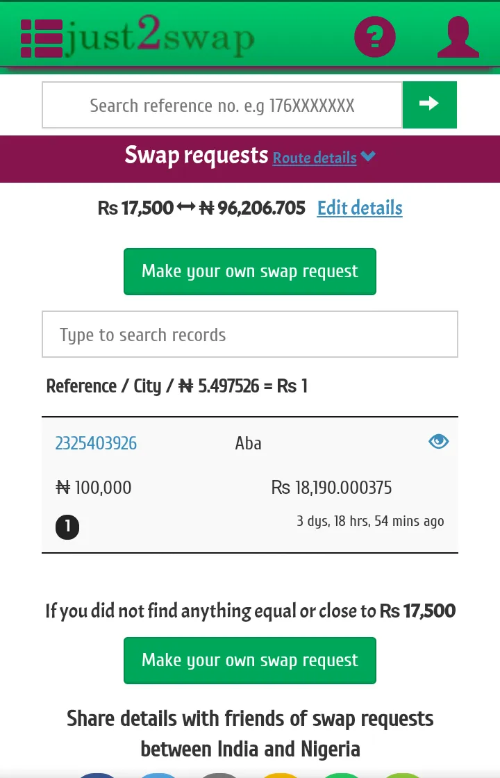 Just2Swap | Indus Appstore | Screenshot