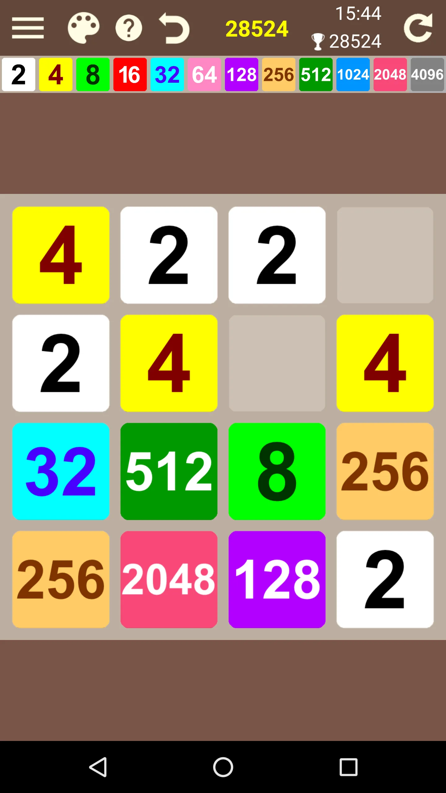 2048 Number Puzzle | Indus Appstore | Screenshot