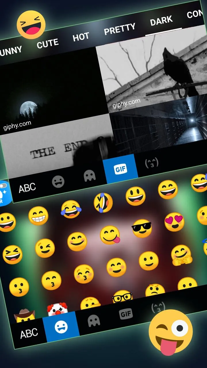 Anonymous Man Smile Keyboard T | Indus Appstore | Screenshot