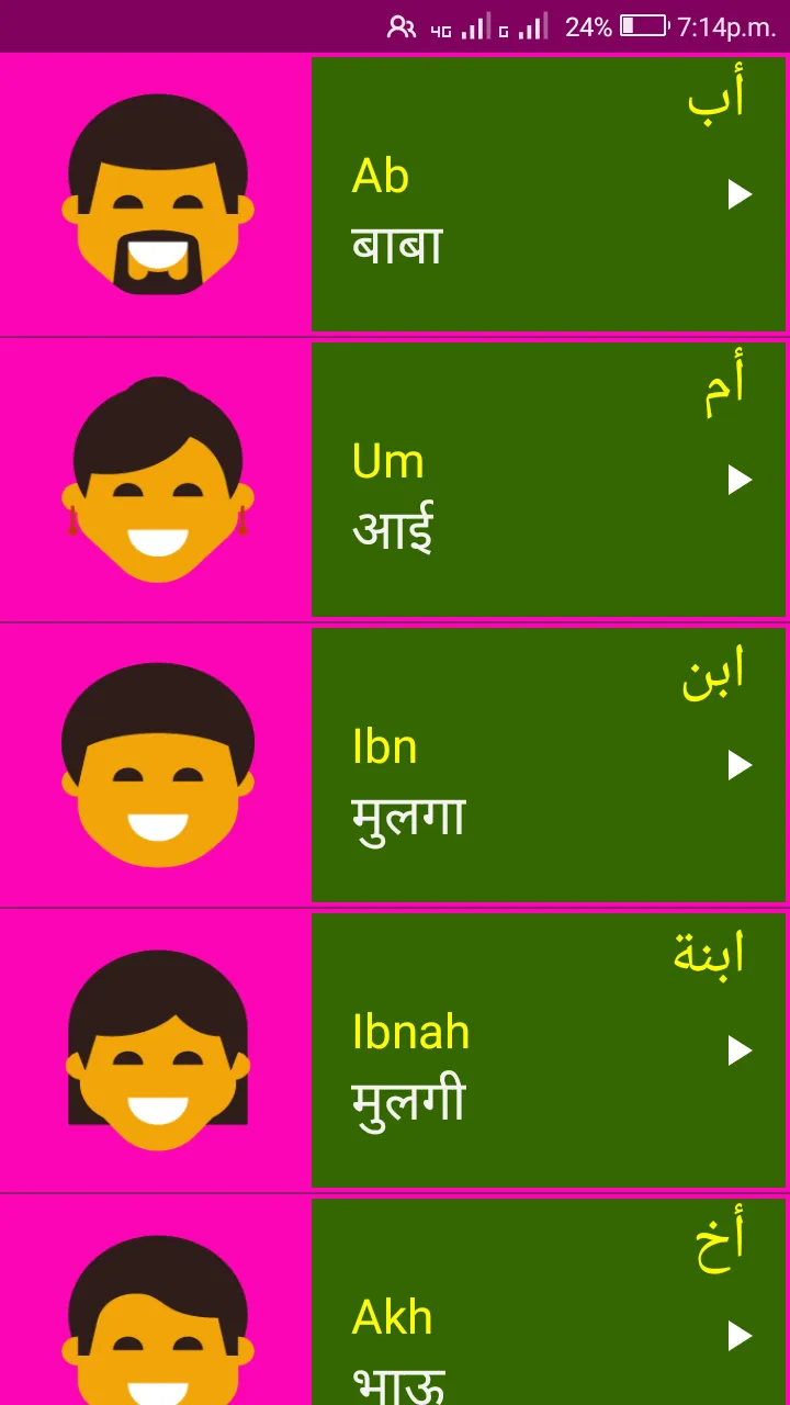 Learn Arabic From Marathi | Indus Appstore | Screenshot