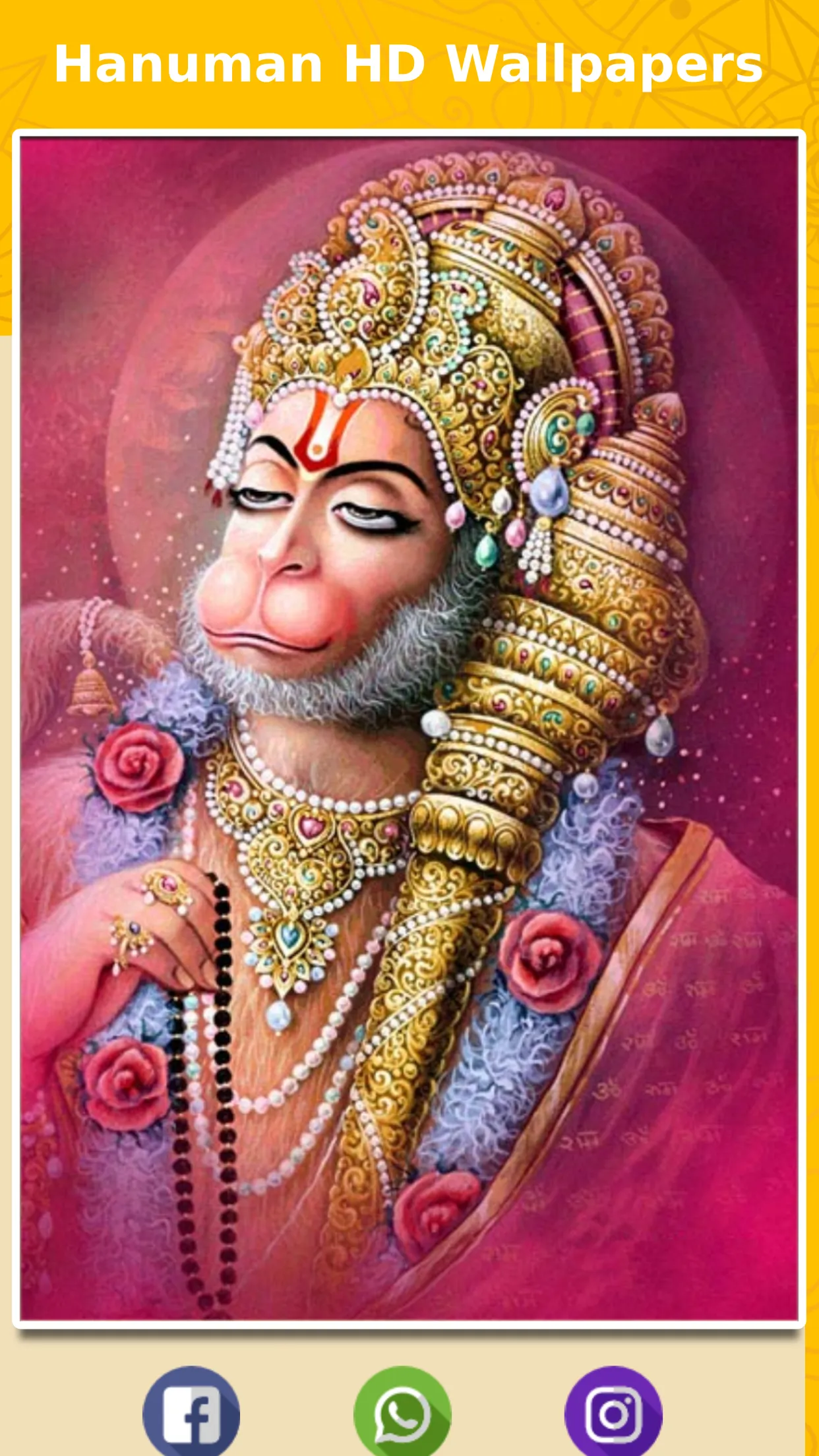 Hanuman HD Wallpapers, History | Indus Appstore | Screenshot