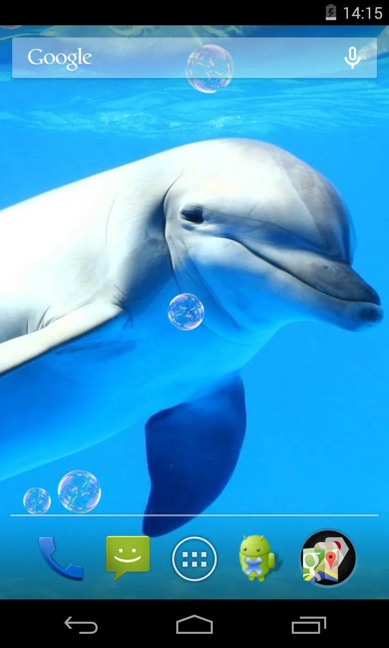 Dolphins Live Wallpaper | Indus Appstore | Screenshot