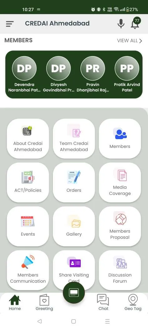 Credai Ahmedabad | Indus Appstore | Screenshot