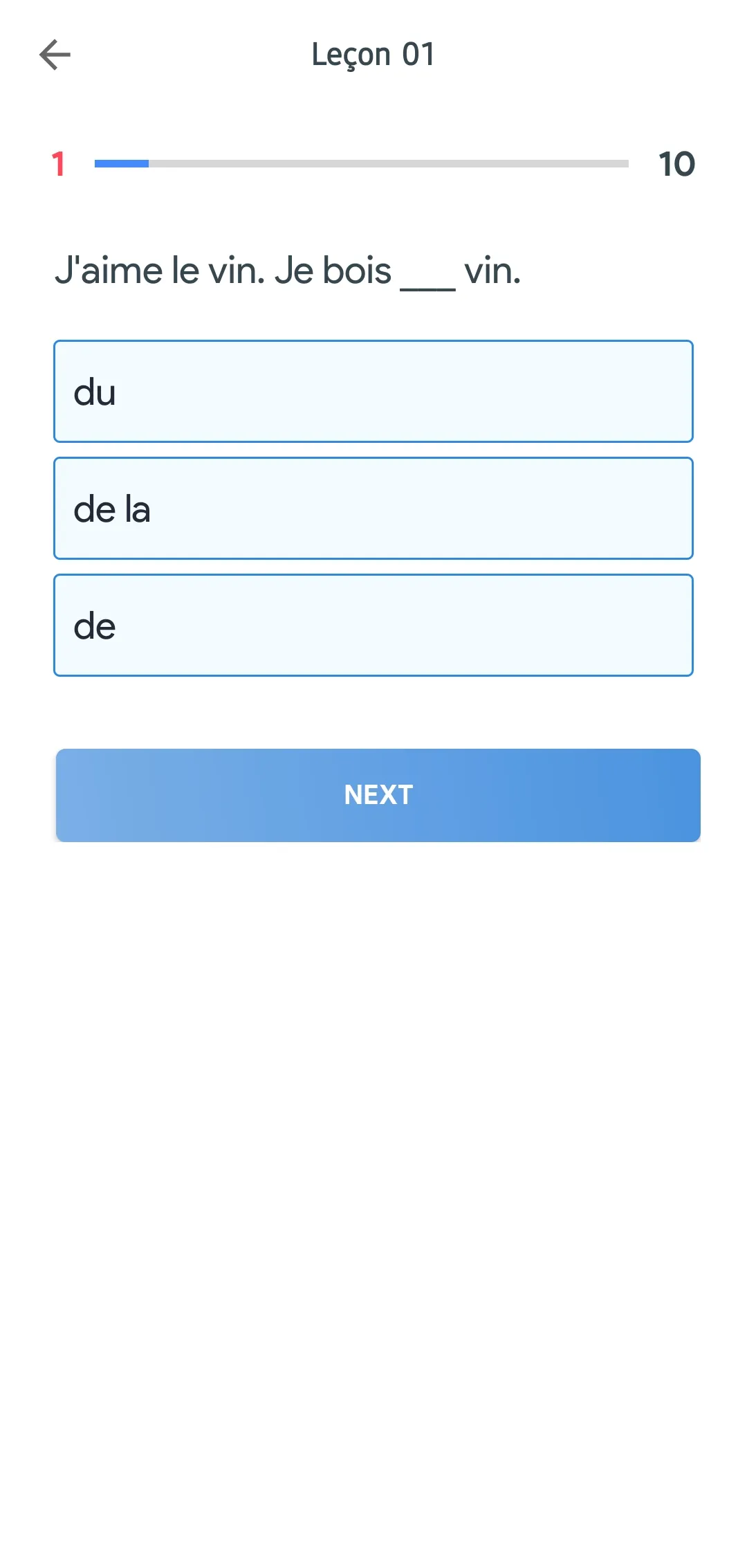 French Grammar: Learn & Test | Indus Appstore | Screenshot