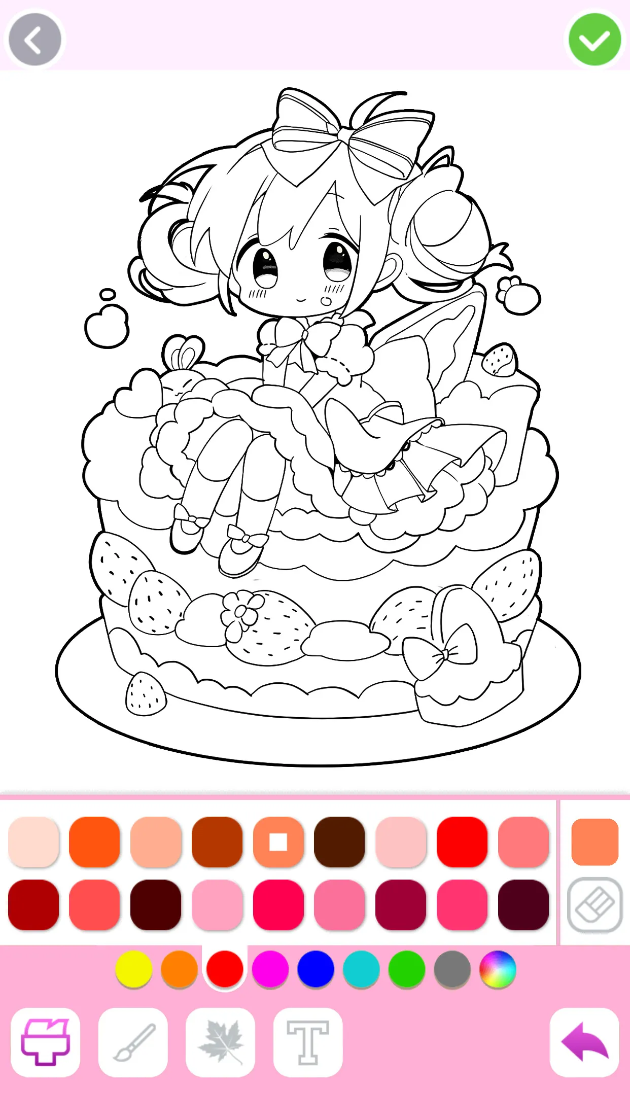 Cute Drawing : Anime Color Fan | Indus Appstore | Screenshot