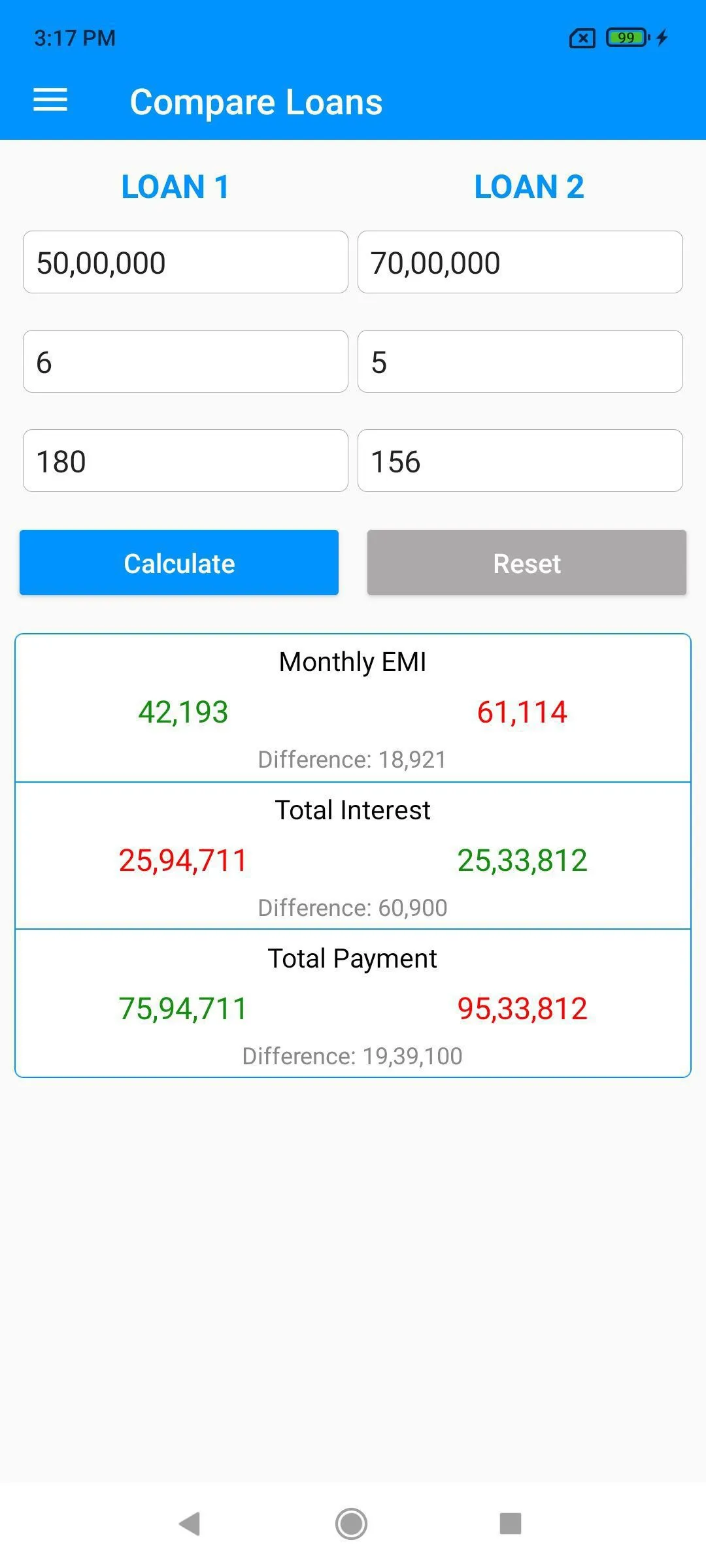 Financial Calculator | Indus Appstore | Screenshot