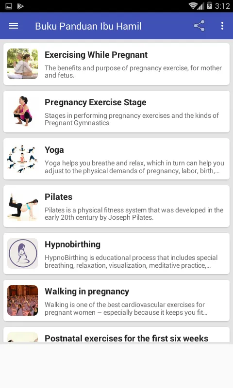 Pregnancy Guide | Indus Appstore | Screenshot