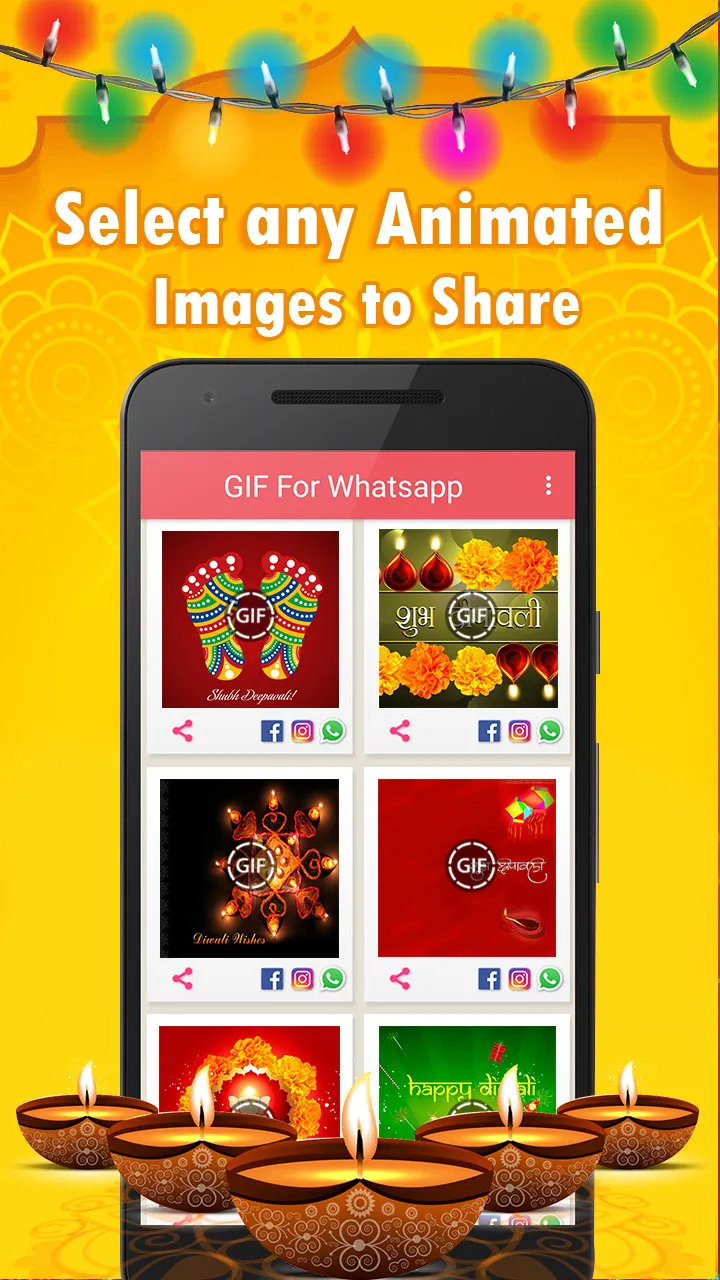 Gif to share Diwali 2023 | Indus Appstore | Screenshot