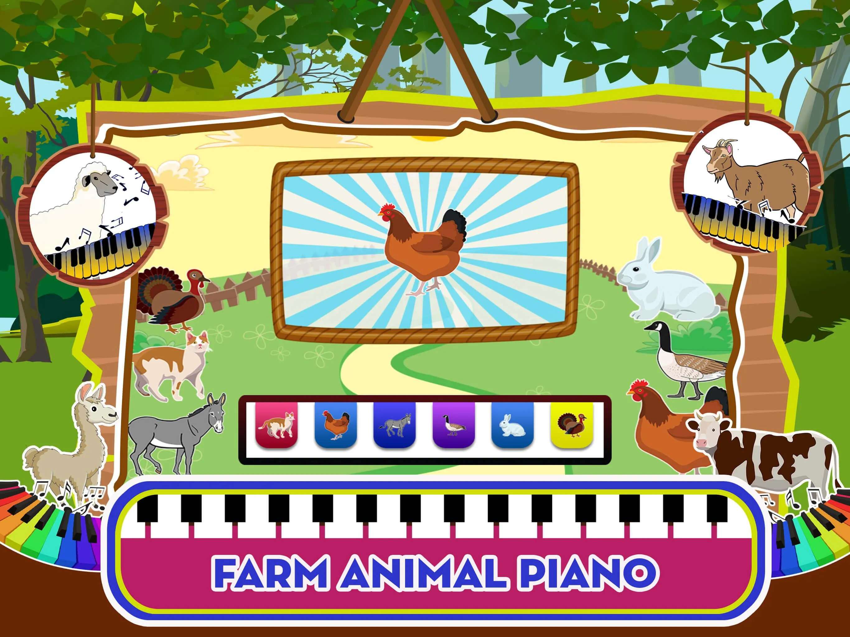 Baby Piano Animals Sounds Apps | Indus Appstore | Screenshot